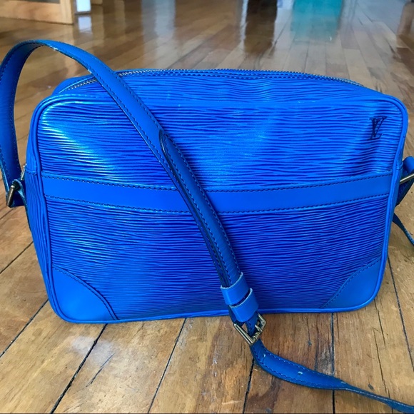 Louis Vuitton Handbags - Louis Vuitton EPI Trocadero Blue
